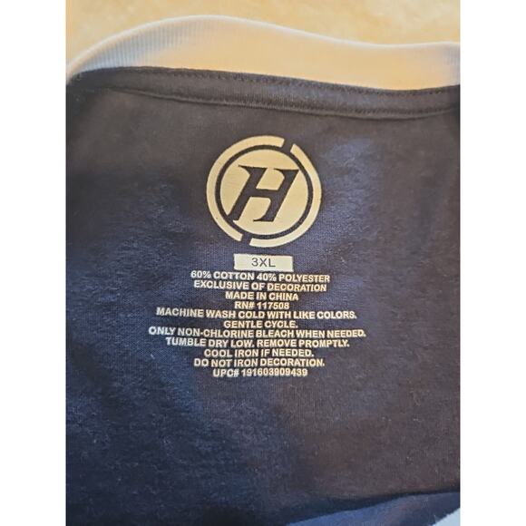 Men's NASA T-shirt Size 3XL Blue Short Sleeve - Picture 5 of 5